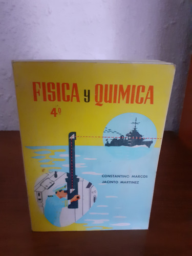 Portada del libro de Física y química 4º