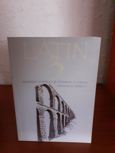 Portada del libro de Latín 3 curso de bachillerato