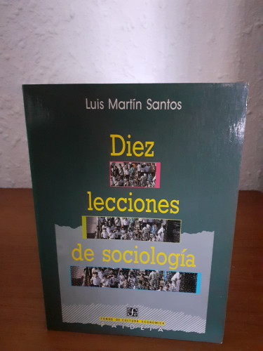 Portada del libro de Diez lecciones de sociología