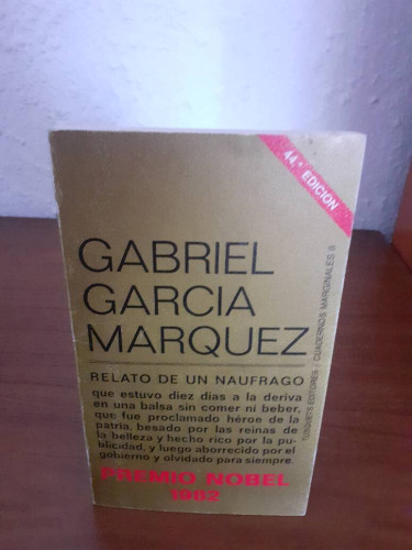 Portada del libro de RELATO DE UN NAUFRAGO