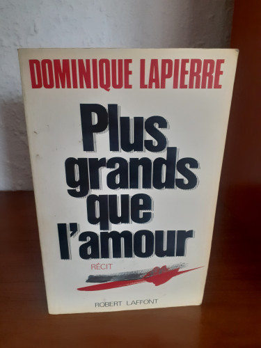 Portada del libro de Plus grands que l'amour