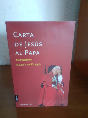 Portada del libro de Carta de Jesús al Papa