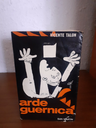 Portada del libro de Arde guernica