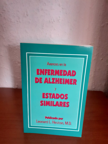 Portada del libro de Avances en la enfermedad de alzheimer y estados similares