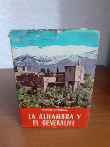 Portada del libro de La Alhambra y el generalife