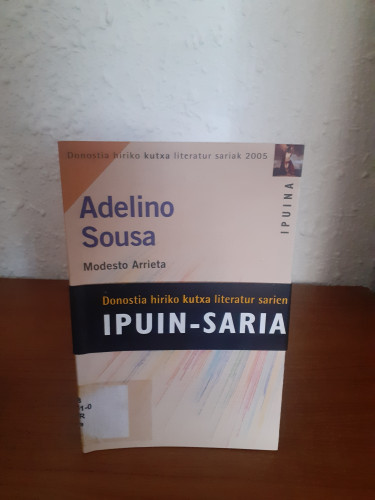 Portada del libro de Adelino Sousa