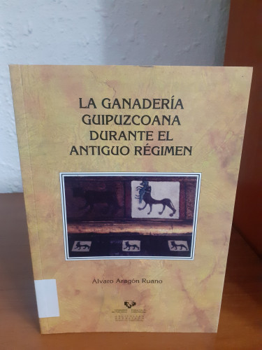 Portada del libro de La ganadería guipuzcoana durante el Antiguo Régimen