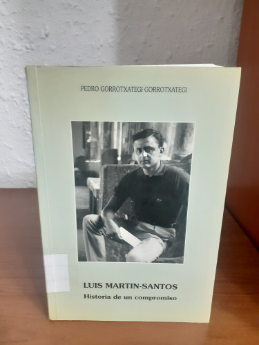 Portada del libro de Luis Martín-Santos historia de un compromiso