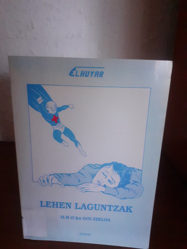 Portada del libro de Lehen laguntzak O.H.O.ko Goi-zikloa