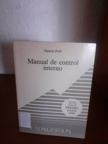 Portada del libro de Manual de Control Interno los Circuitos Informativos en la Administración Empresarial