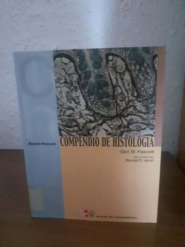 Portada del libro de Compendio de Histologia