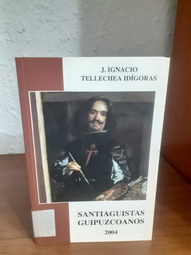 Portada del libro de Santiaguistas guipuzcoanos 