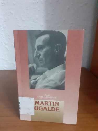 Portada del libro de MARTÍN UGALDE