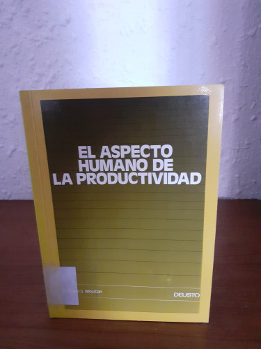 Portada del libro de El aspecto humano de la productividad