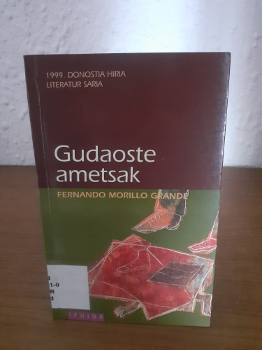 Portada del libro de Gudaoste ametsak