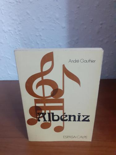 Portada del libro de Albeniz 