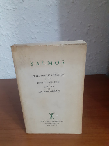 Portada del libro de Salmos texto oficial litúrgico