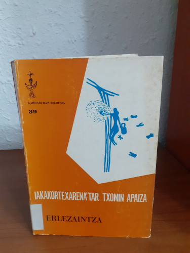 Portada del libro de Erlezaintza I. Idazti-alea