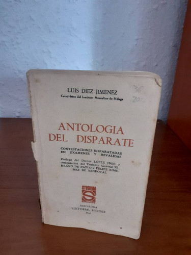 ANTOLOGIA DEL DISPARATE