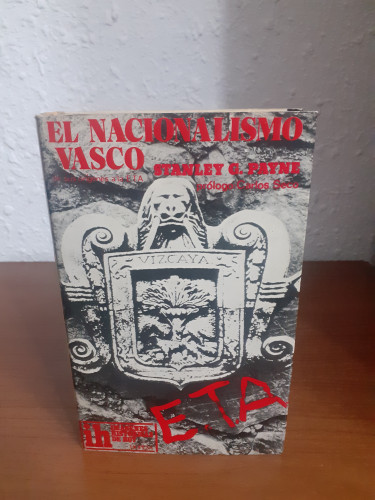 Portada del libro de El Nacionalismo Vasco