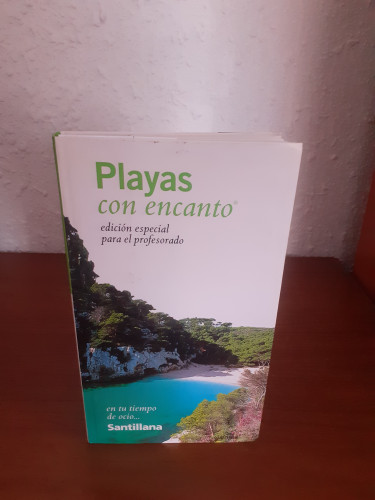 Portada del libro de Playas con encanto edición especial para el profesorado