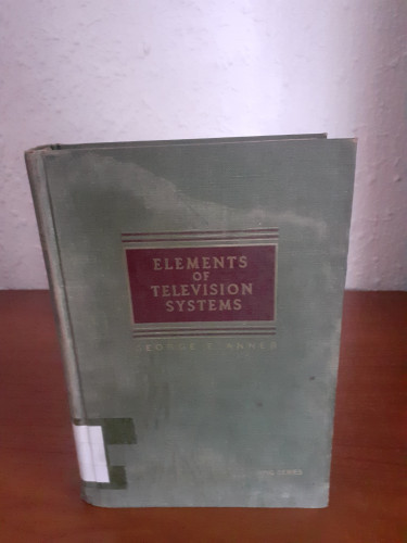 Portada del libro de Elements of television systems