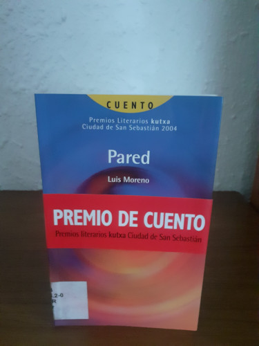 Portada del libro de Pared