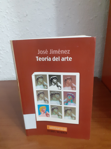 Portada del libro de TeorÍa del arte