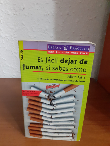 Portada del libro de Es fácil dejar de fumar, si sabes como