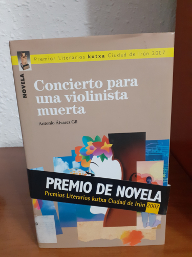 Portada del libro de Concierto para una violinista muerta