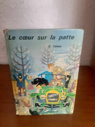 Portada del libro de LE COEUR SUR LA PATTE