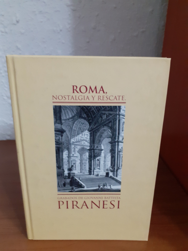 Portada del libro de Roma, nostalgia y rescate