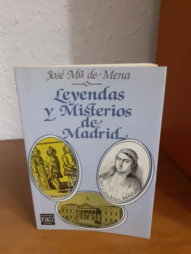 Portada del libro de Leyendas y misterios de Madrid