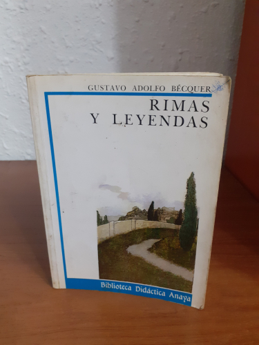 Portada del libro de Rimas y leyendas