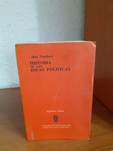 Portada del libro de Historia de las ideas políticas