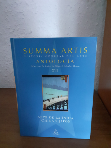 Portada del libro de Summa Artis. Antología XVI. Arte de la India, China y Japón