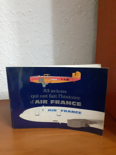 Portada del libro de 53 avions qui ont fai l'histoire d'Air France