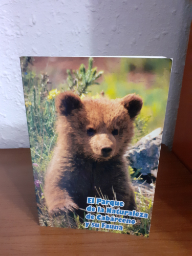 Portada del libro de El Parque de la Naturaleza de Cabárceno y Su Fauna