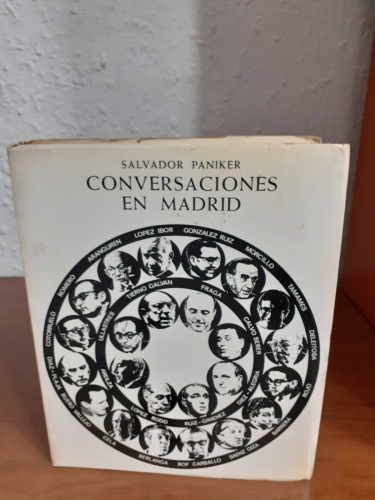 Portada del libro de Conversaciones en Madrid