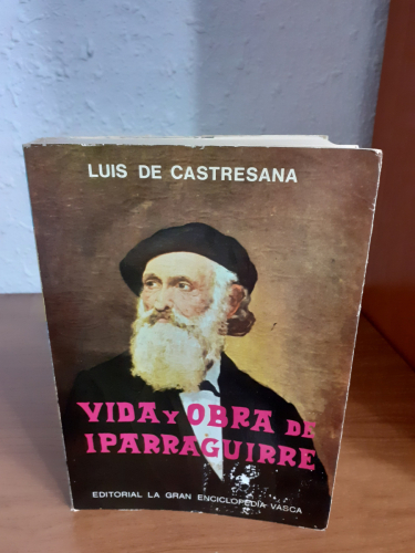 Portada del libro de Vida y obra de Iparraguirre