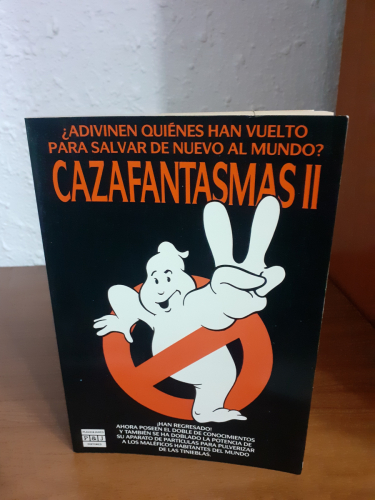 Portada del libro de Cazafantasmas II