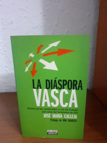 Portada del libro de La Diáspora Vasca.