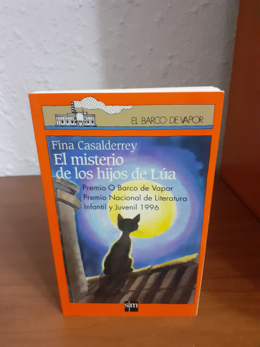 Portada del libro de El misterio de los hijos de Lua