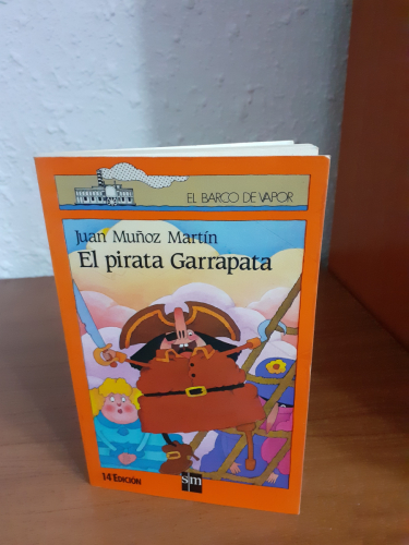 Portada del libro de El Pirata Garrapata