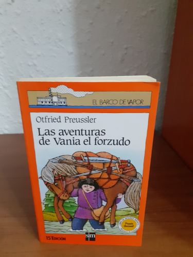 Portada del libro de Las aventuras de Vania el forzudo