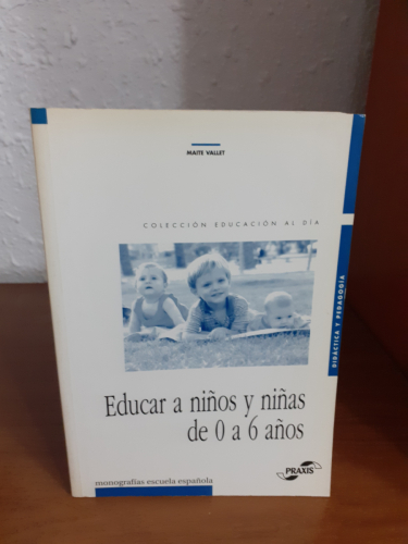 Portada del libro de Educar a Niños y Niñas de 0 a 6 Años