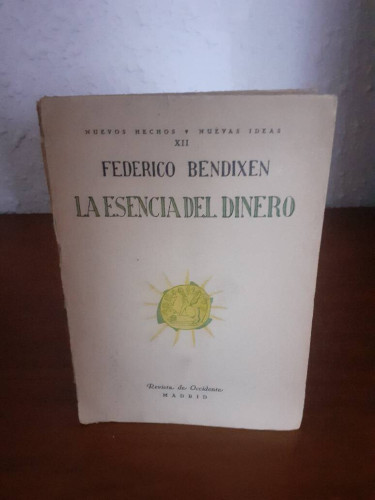 Portada del libro de ESENCIA DEL DINERO, LA