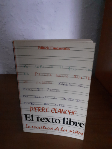 Portada del libro de El texto libre