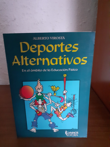 Portada del libro de Deportes Alternativos. En el ámbito de la Educación Física