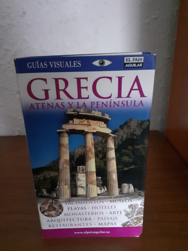 Portada del libro de GRECIA ATENAS Y LA PENÍNSULA